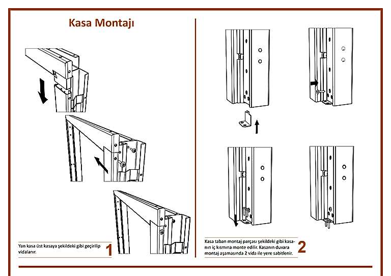 Yangın Kapısı Kasa Montajı