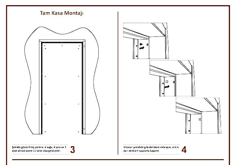 Dimak Tam Kasa Yangın Kapısı Montajı